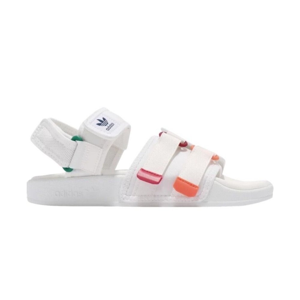 Adidas Originals Adilette 4.0 Sandal 'White Scarlet True Orange' GZ8828
